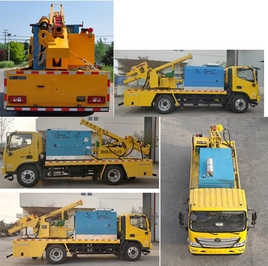 路鑫牌NJJ5120TQX6護(hù)欄搶修車公告圖片