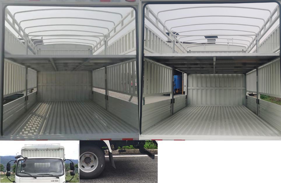 江鈴牌JX5065CCYTG26倉(cāng)柵式運(yùn)輸車公告圖片