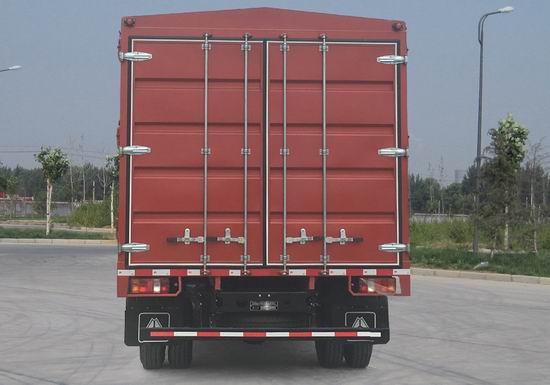 豪沃牌ZZ5117CCYH3315F112倉(cāng)柵式運(yùn)輸車公告圖片