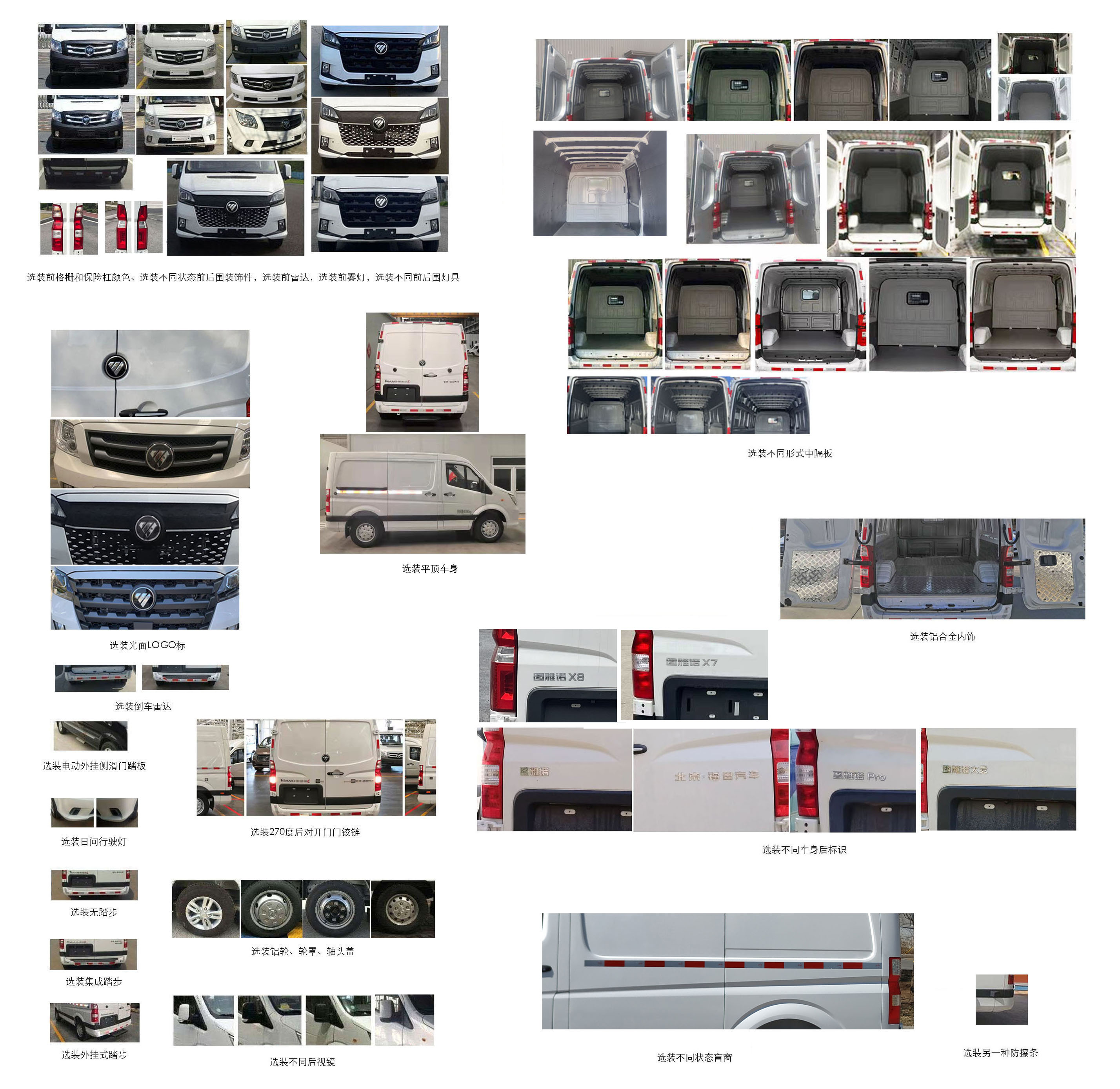 福田牌BJ5048XXY-L6廂式運(yùn)輸車公告圖片