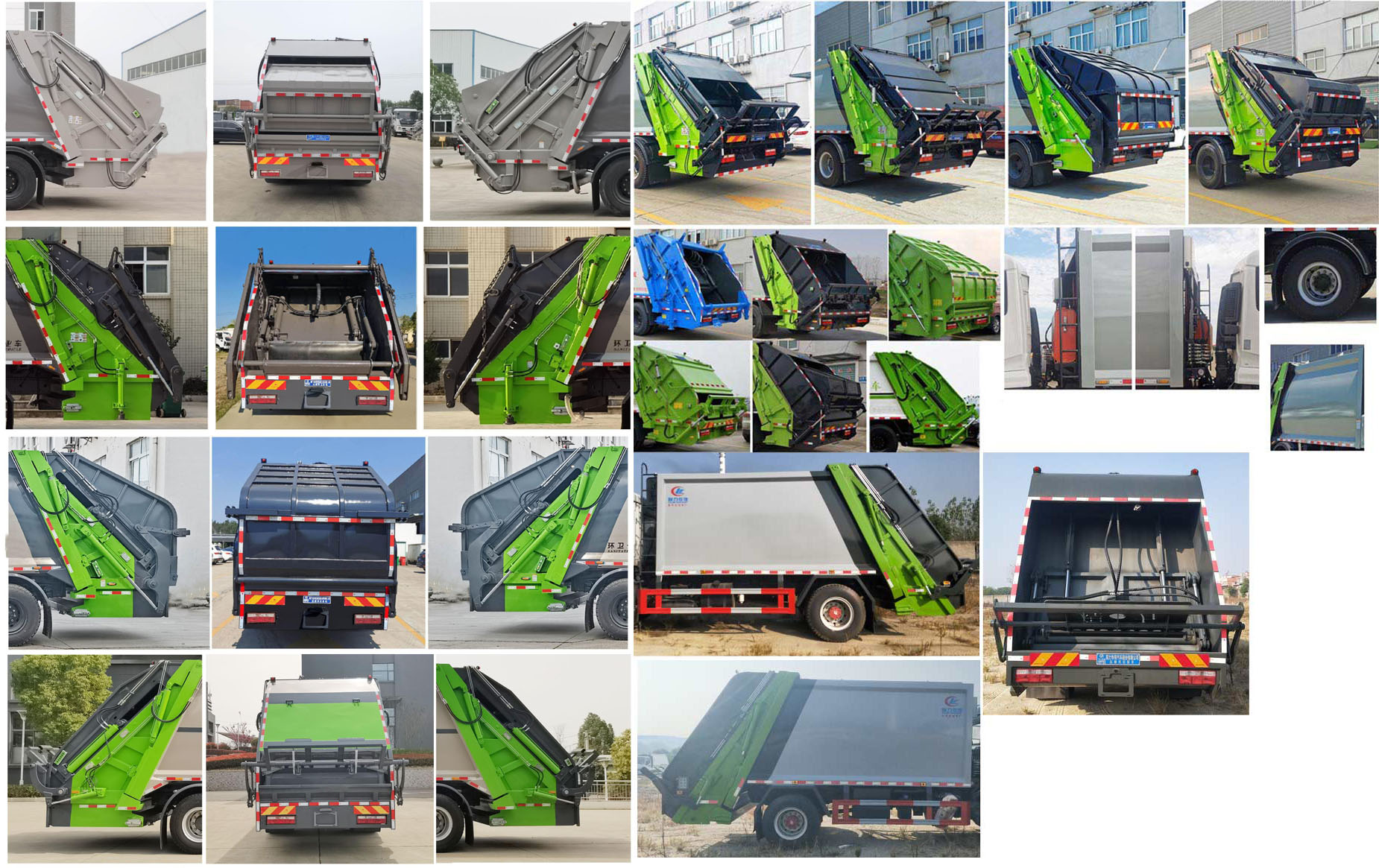 程力威牌CLW5180ZYS6壓縮式垃圾車公告圖片