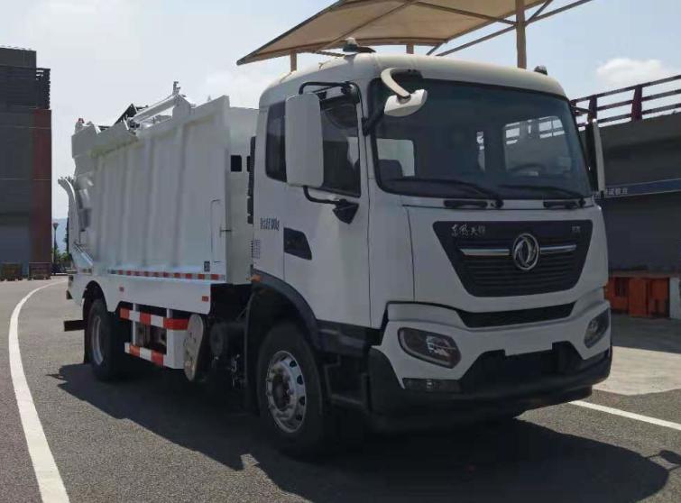 山花牌JHA5183ZYSDFC6壓縮式垃圾車公告圖片