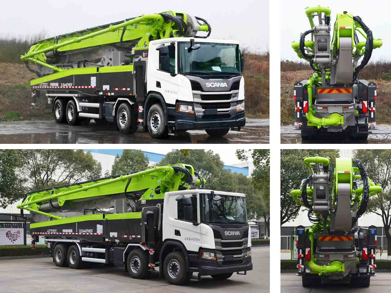 中聯(lián)牌ZLJ5440THBSF混凝土泵車公告圖片