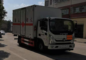 易燃液体厢式运输车