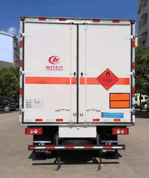 程力威牌CLW5080XRYB6易燃液體廂式運輸車公告圖片
