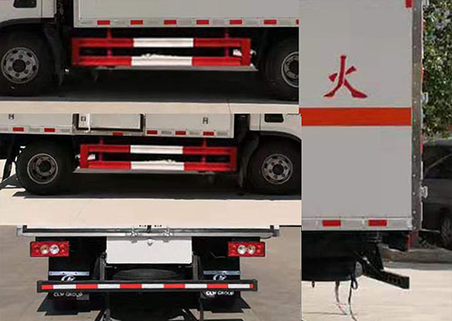 程力威牌CLW5080XRYB6易燃液體廂式運輸車公告圖片