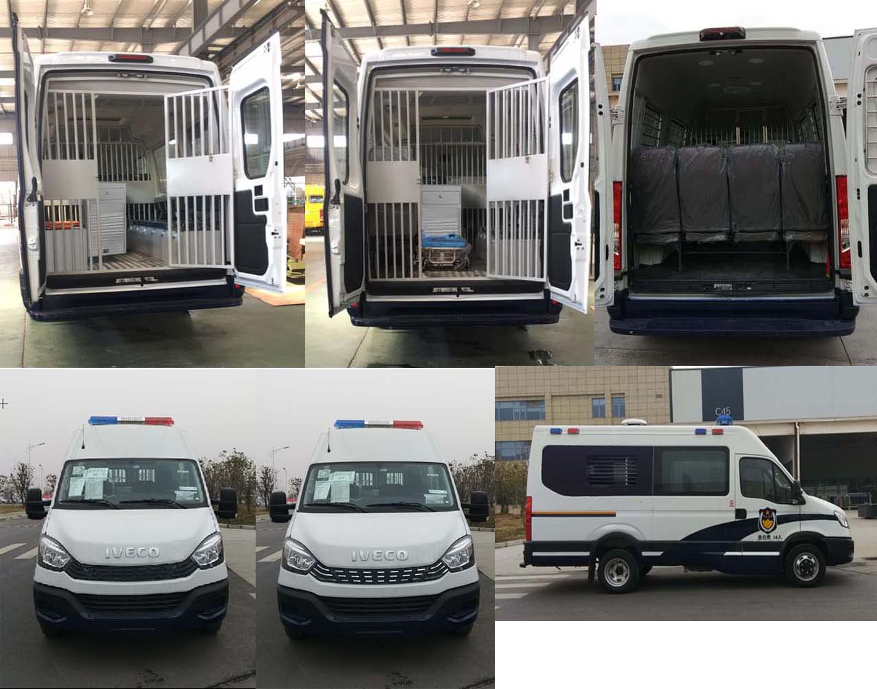 依維柯牌NJ5046XQCFE囚車(chē)公告圖片