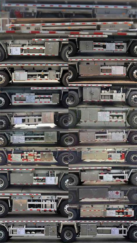 永強(qiáng)牌YQ5263GYYCTE鋁合金運(yùn)油車公告圖片