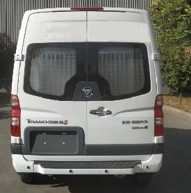 福田牌BJ5048XJQ-E3警犬運(yùn)輸車公告圖片