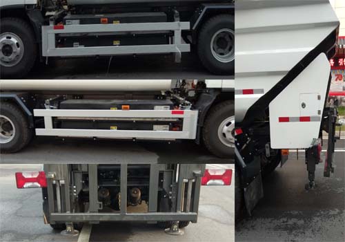 金驫牌YJW5100ZZZBEV純電動自裝卸式垃圾車公告圖片