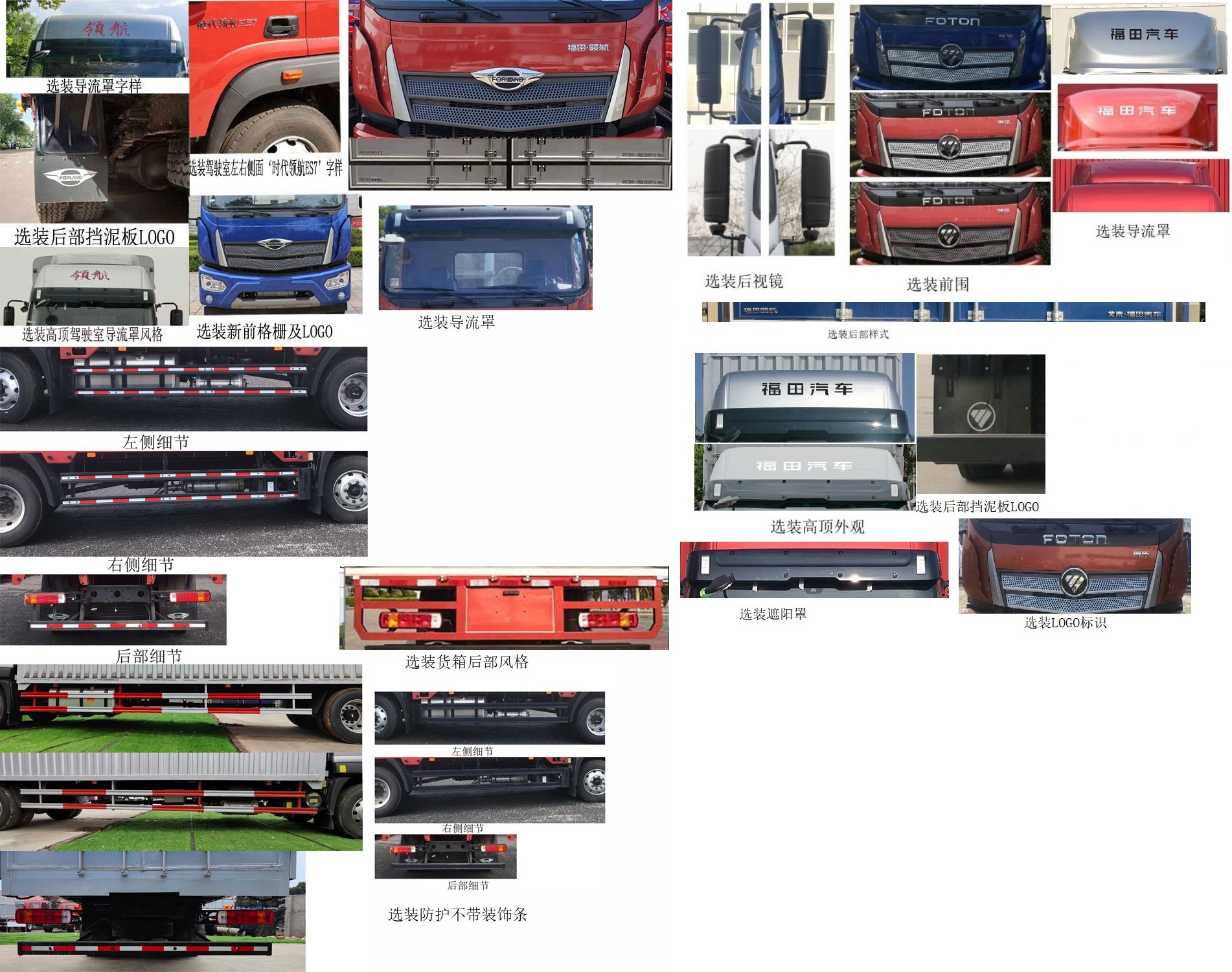 福田牌BJ5184XXYKPFN-04廂式運(yùn)輸車(chē)公告圖片