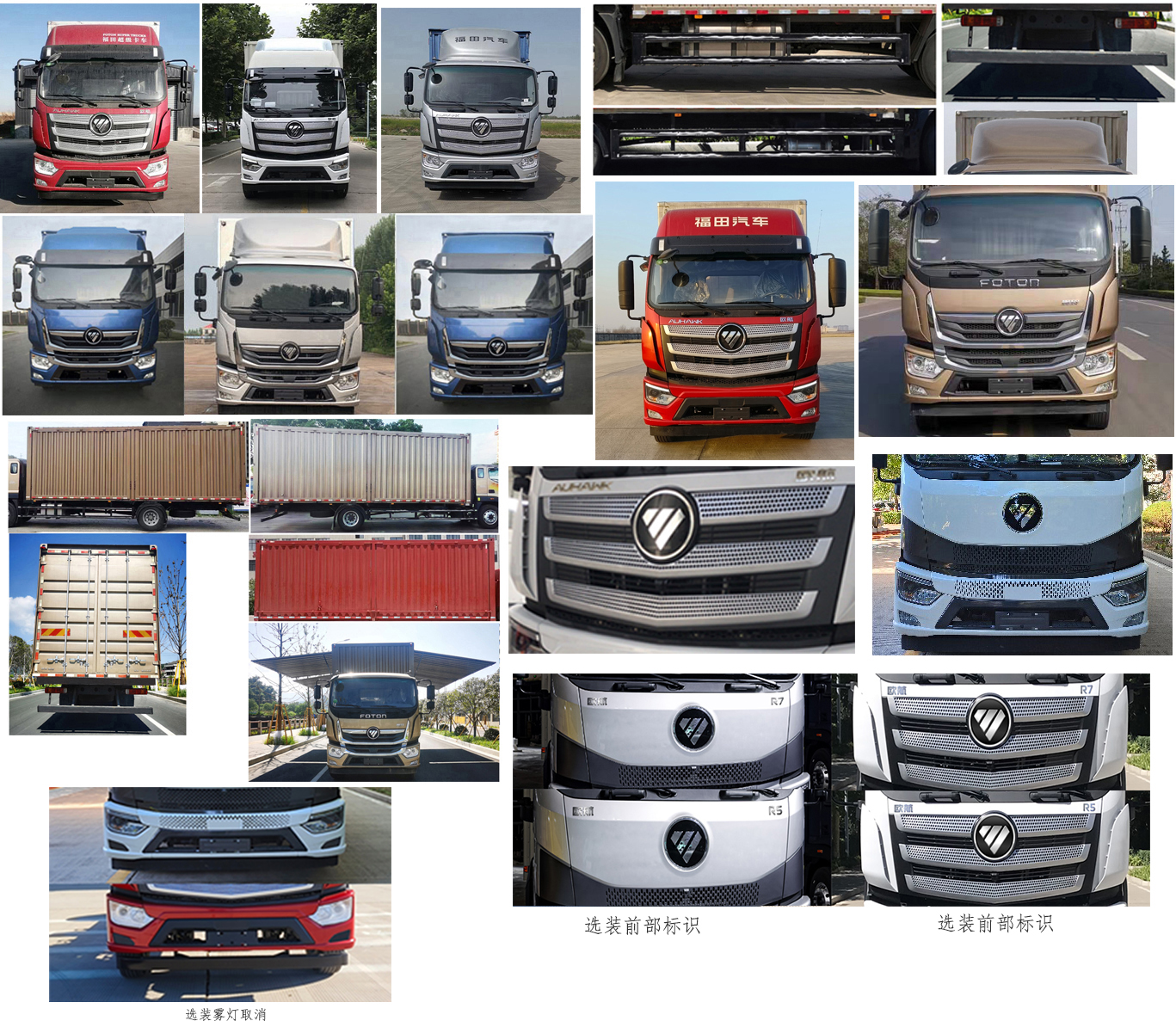 福田牌BJ5188XYKKPFN-AF1翼開啟廂式車公告圖片