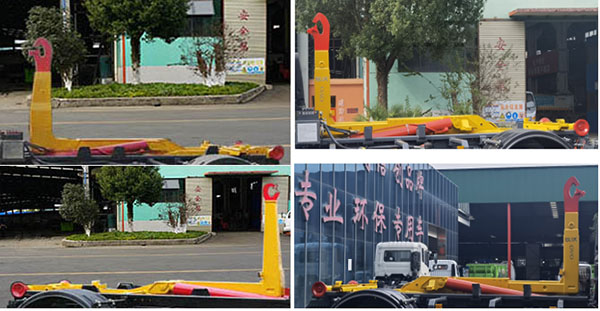 中潔牌XZL5182ZXX6DF車廂可卸式垃圾車公告圖片