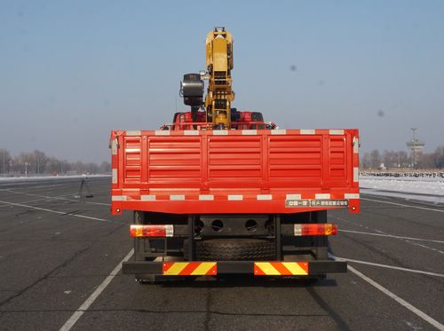 解放牌CA5310JSQP62K1L6T4E6隨車起重運輸車公告圖片