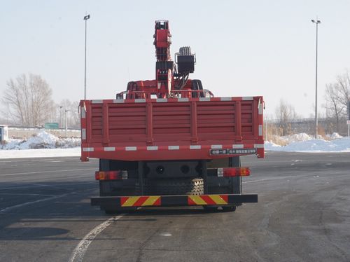 解放牌CA5250JSQP62K1L5T1E6隨車起重運輸車公告圖片