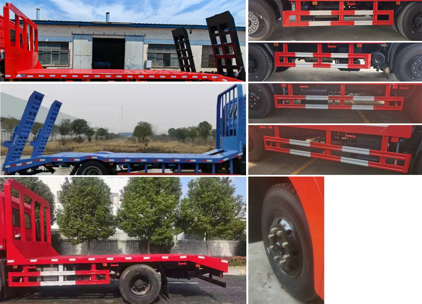 東風牌EQ5160TPBSZ6D平板運輸車公告圖片