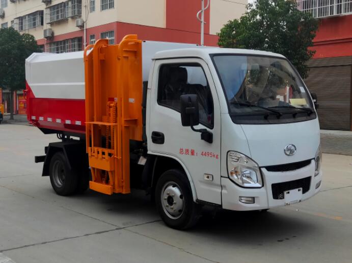 程力威牌CLW5047ZZZSH6自裝卸式垃圾車