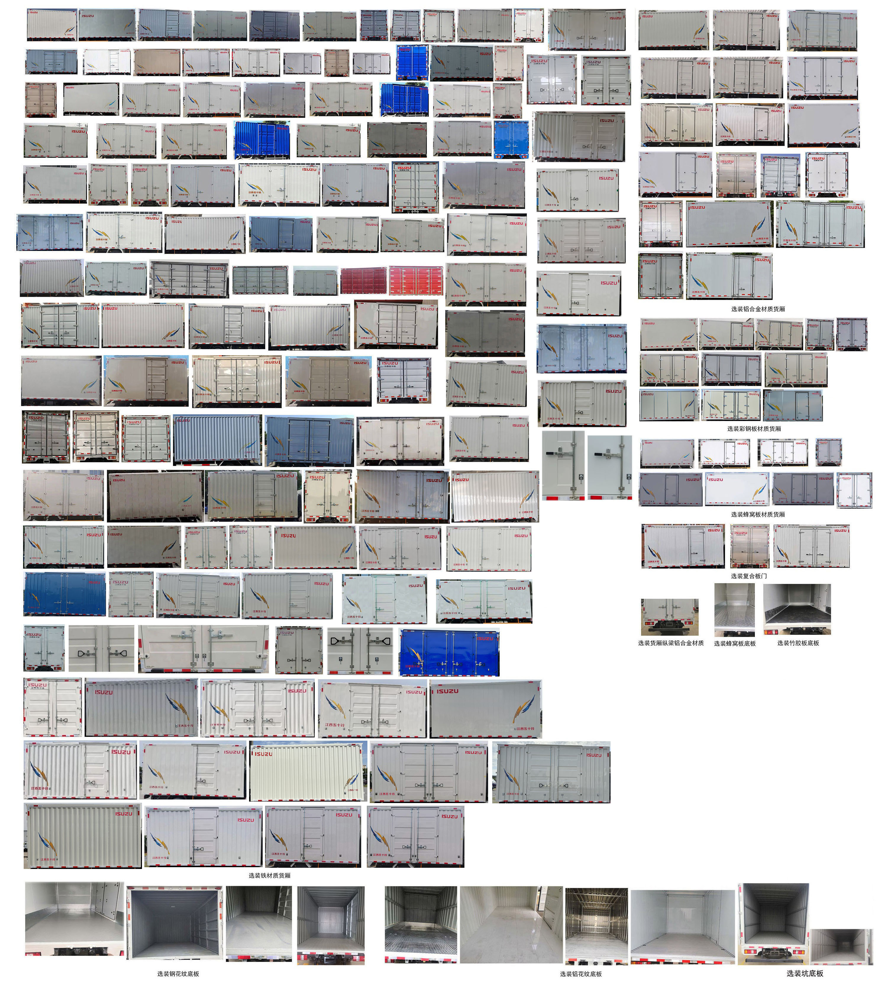 江西五十鈴牌JXW5070XXYCDJA2廂式運輸車公告圖片