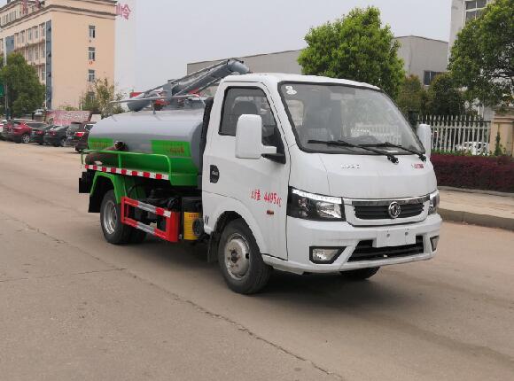 旺龍威牌WLW5045GXEE吸糞車