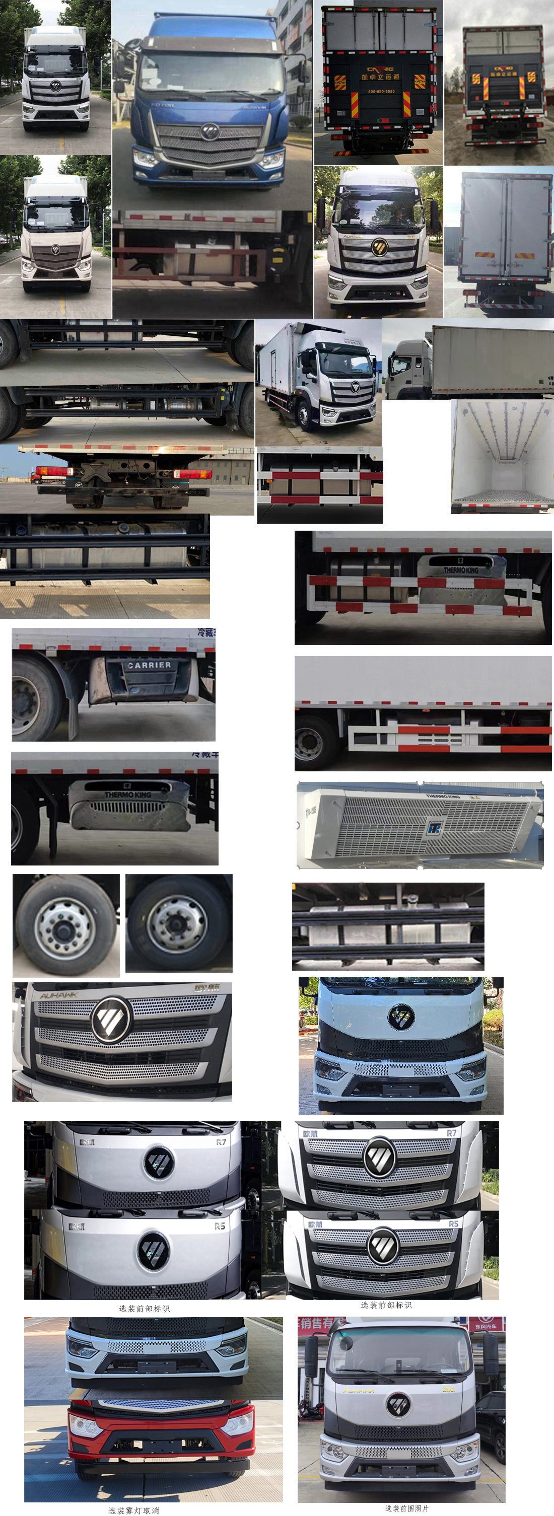 福田牌BJ5186XLC-DM1冷藏車公告圖片