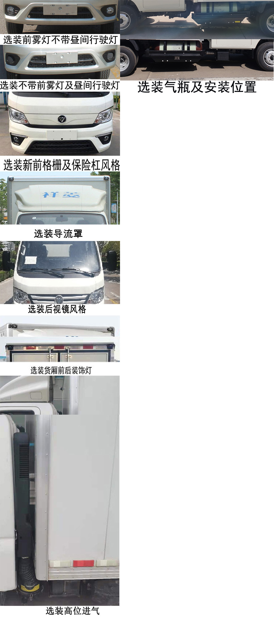 福田牌BJ5032XXY5AC6-07廂式運(yùn)輸車公告圖片
