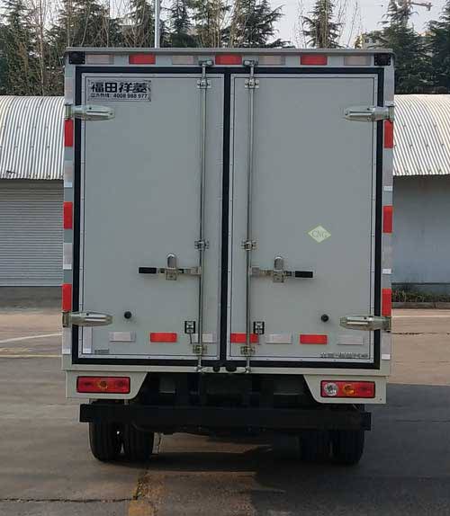 福田牌BJ5032XXY5AC6-07廂式運(yùn)輸車公告圖片