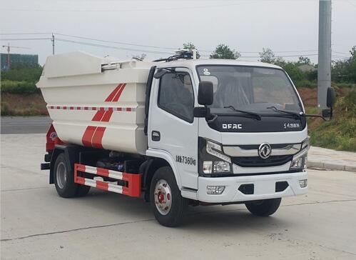 程力威牌CLW5070ZZZ6RL自裝卸式垃圾車