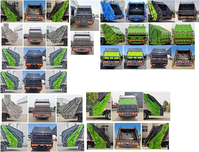 程力威牌CLW5180ZYS6WL壓縮式垃圾車公告圖片