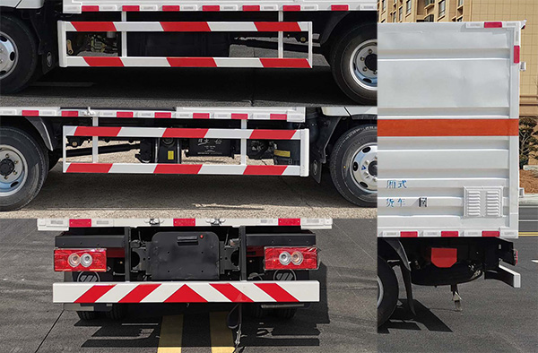 中燕牌BSZ5045XRQC6B1易燃氣體廂式運輸車公告圖片