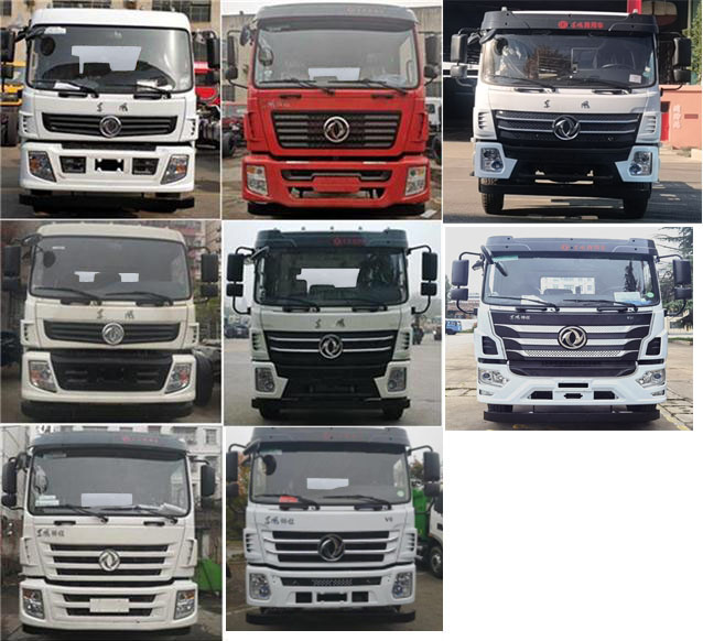 中潔牌XZL5258ZXX6車廂可卸式垃圾車公告圖片