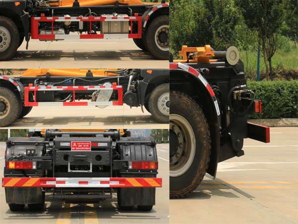 凱力風(fēng)牌KLF5181ZXXE6車廂可卸式垃圾車公告圖片