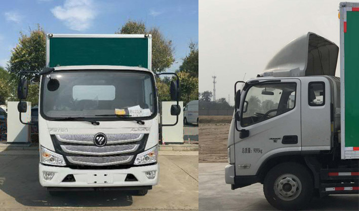 福田牌BJ5098XYZ-FM郵政車公告圖片