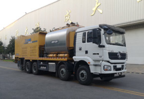 纤维同步封层车