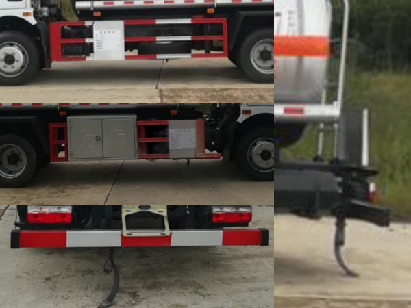 楚勝牌CSC5125GRY6易燃液體罐式運輸車公告圖片