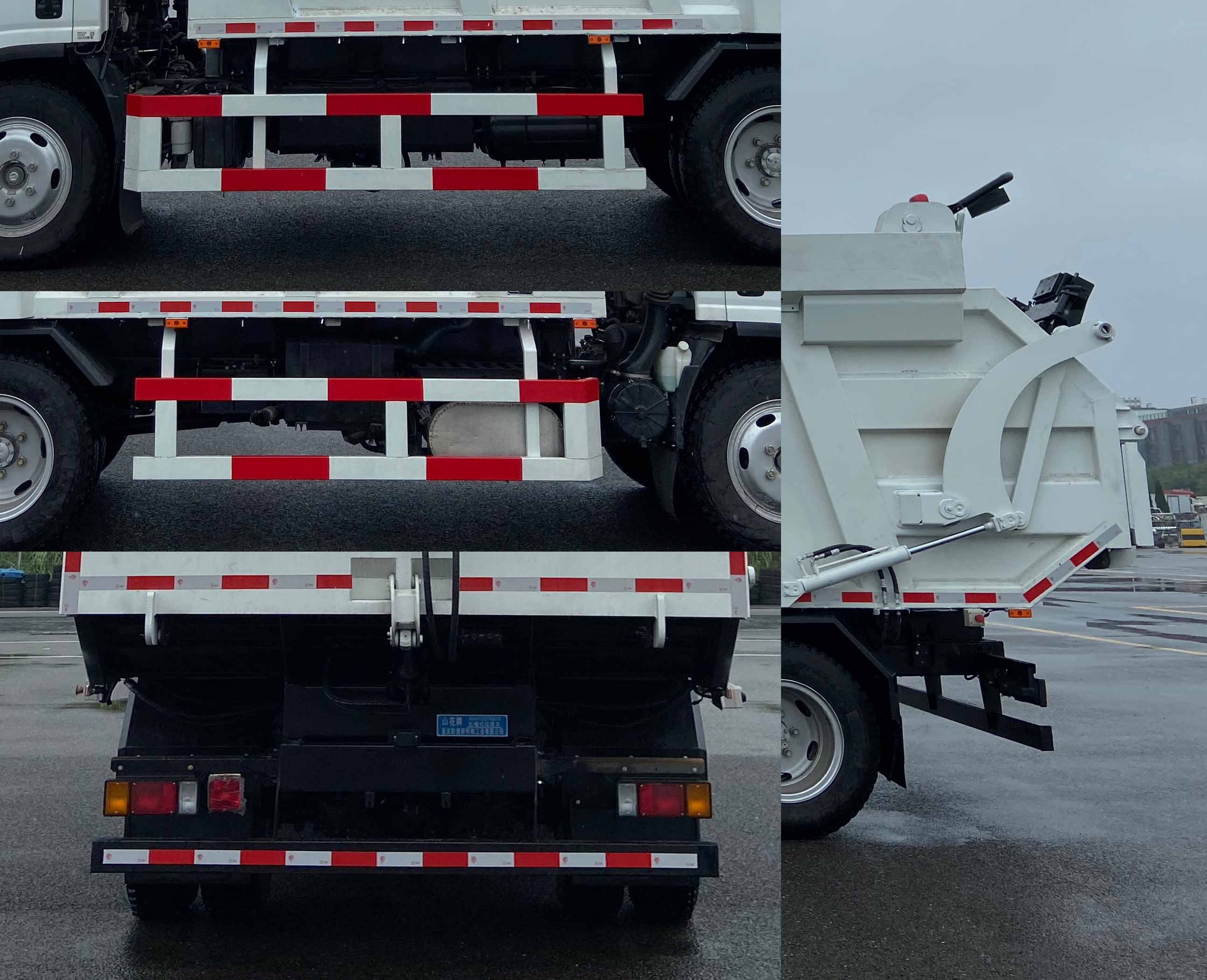 山花牌JHA5112ZYSQLC6壓縮式垃圾車公告圖片