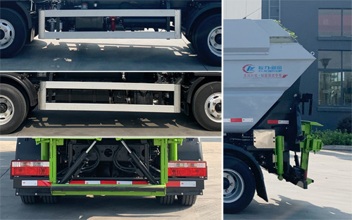 程力威牌CLW5070ZZZ6自裝卸式垃圾車公告圖片