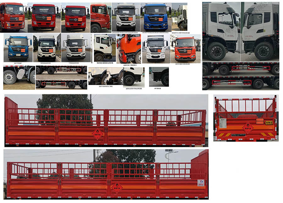 大力牌DLQ5260TQPDFH6氣瓶運(yùn)輸車公告圖片