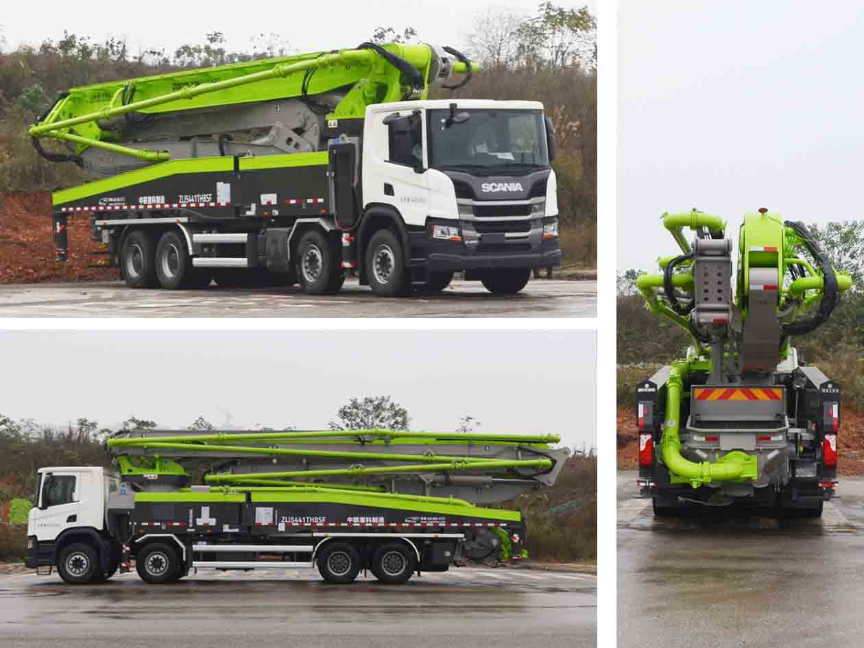 中聯(lián)牌ZLJ5441THBSF混凝土泵車公告圖片
