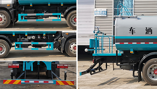 中運(yùn)威牌ZYW5161GPS6EQ綠化噴灑車公告圖片