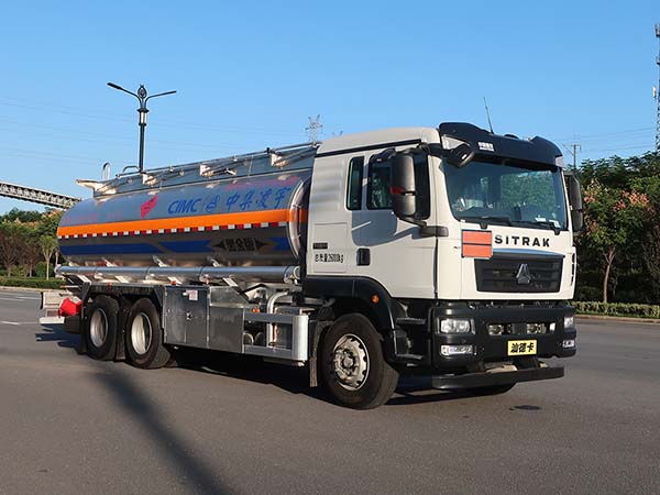 凌宇牌CLY5261GYYC2鋁合金運(yùn)油車(chē)公告圖片