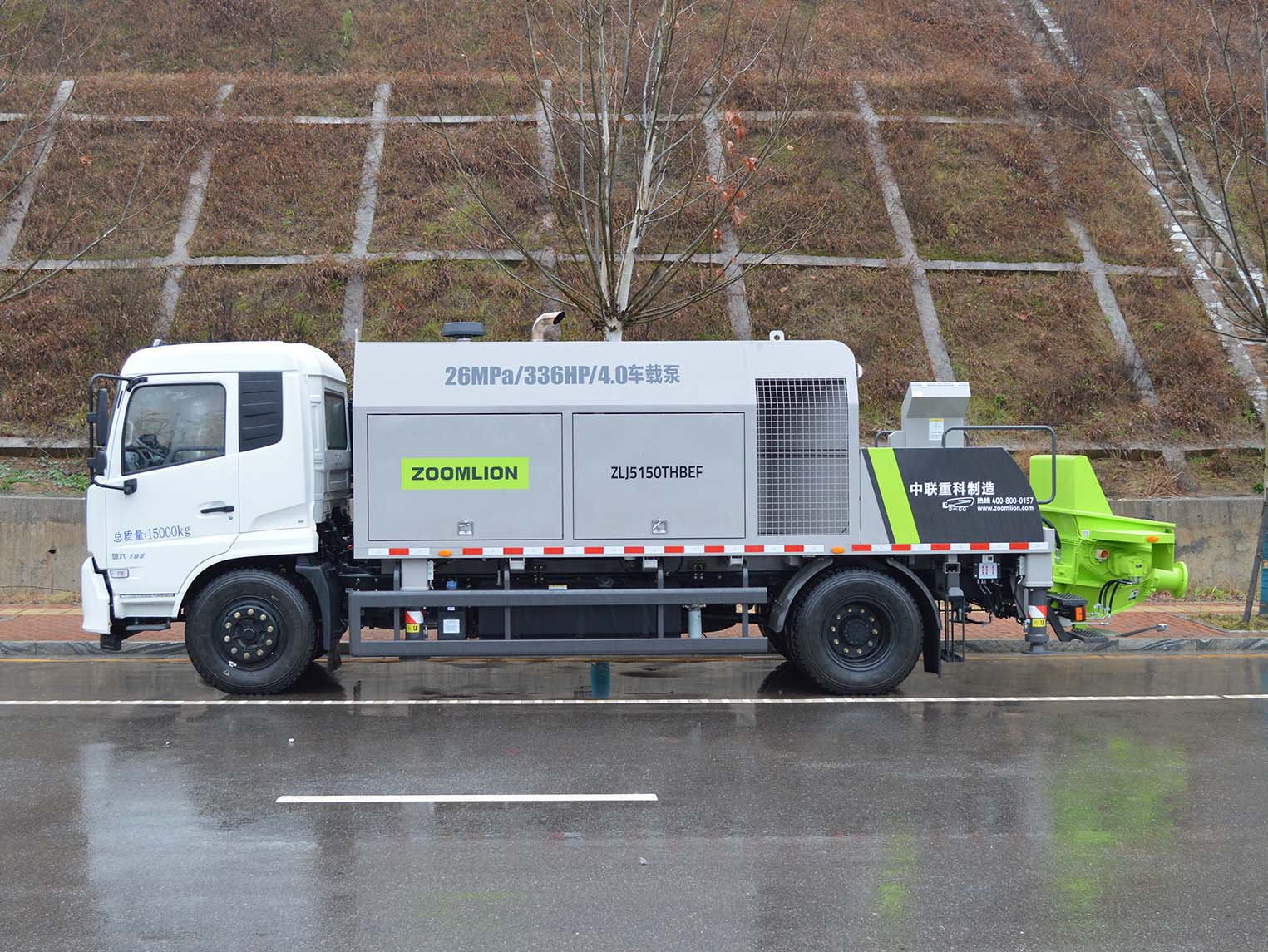 中聯(lián)牌ZLJ5150THBEF車載式混凝土泵車公告圖片