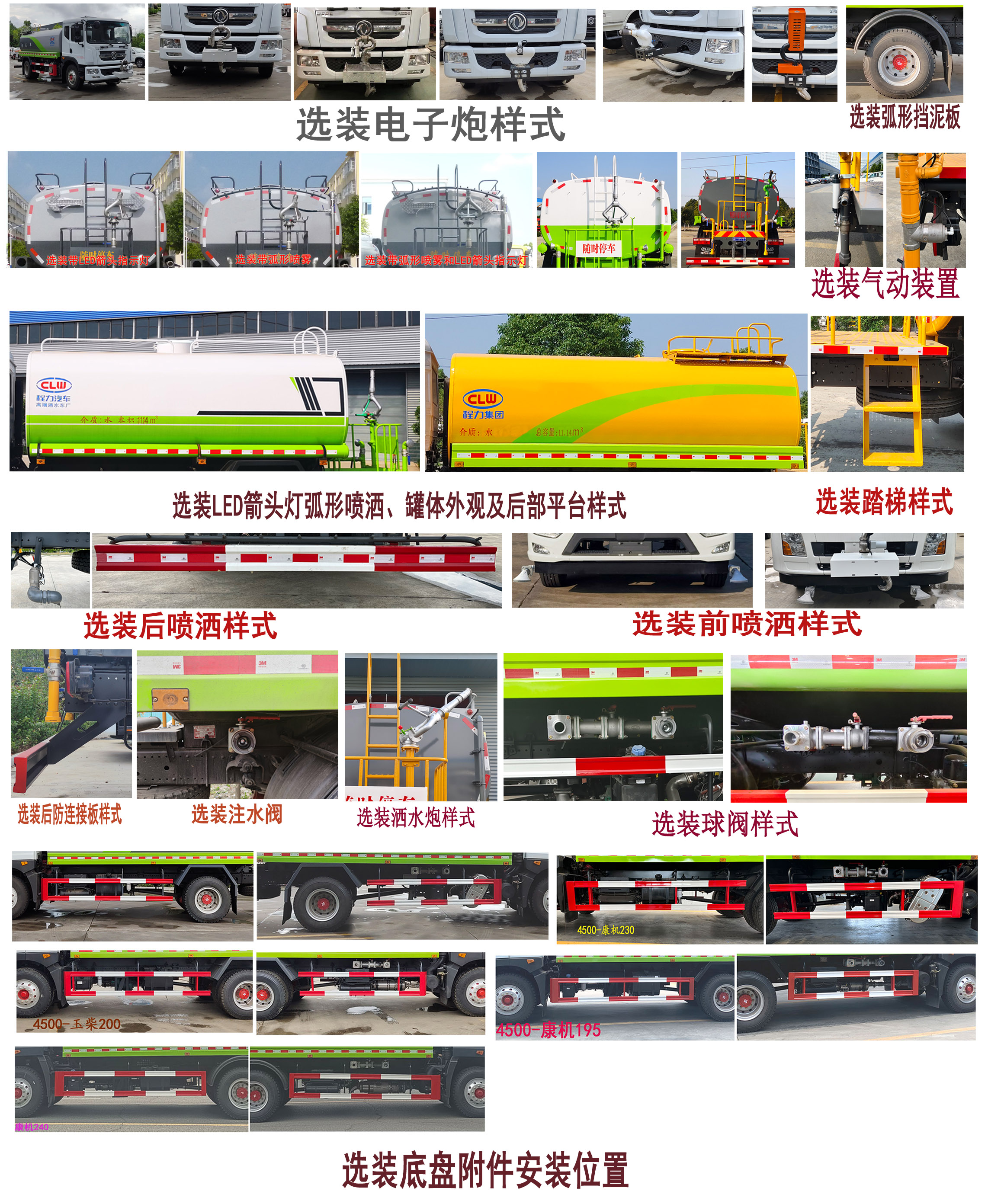 程力牌CL5181GSSD6灑水車公告圖片