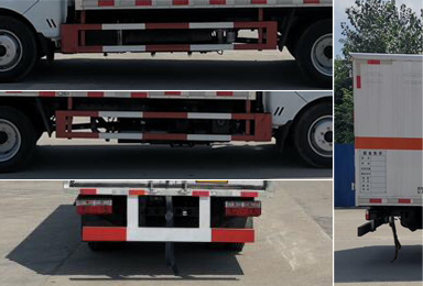 順風(fēng)智造牌SFZ5045XRQE6易燃?xì)怏w廂式運(yùn)輸車(chē)公告圖片