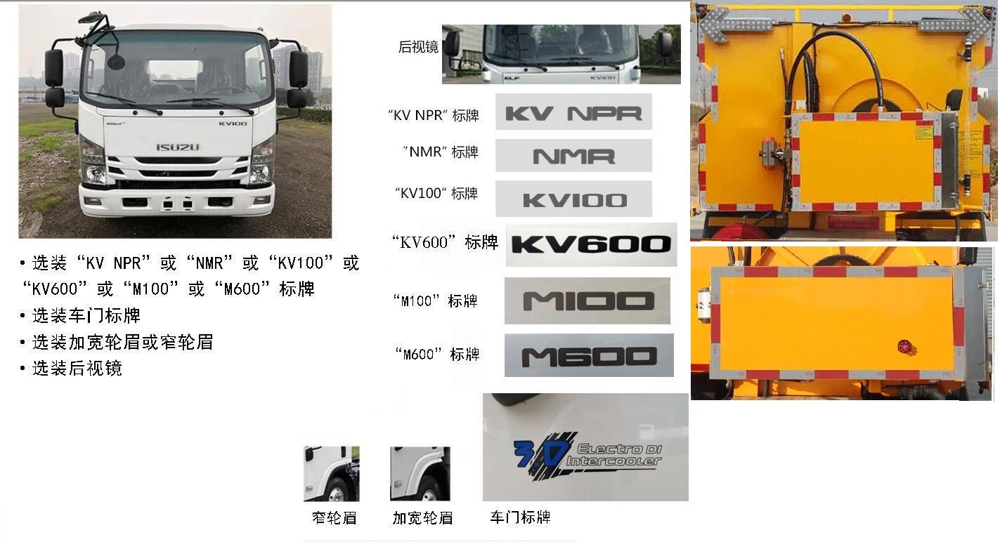 句龍牌HAJ5082GQXQ清洗車公告圖片