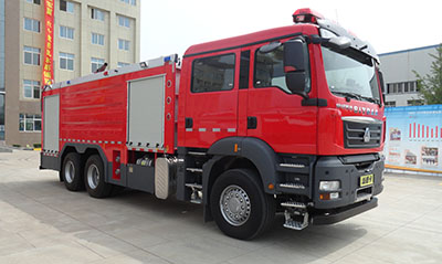 銀河牌BX5280GXFPM120/SK6泡沫消防車公告圖片