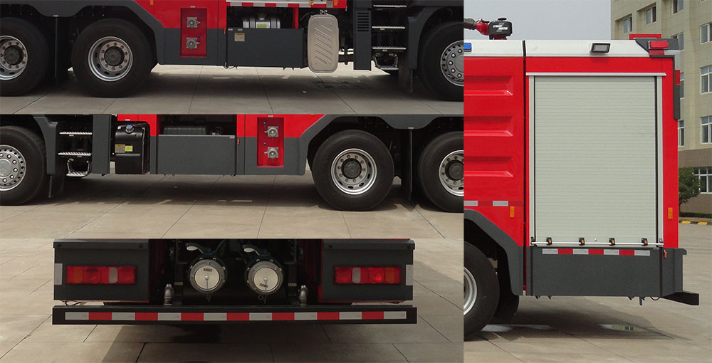 銀河牌BX5280GXFPM120/SK6泡沫消防車公告圖片