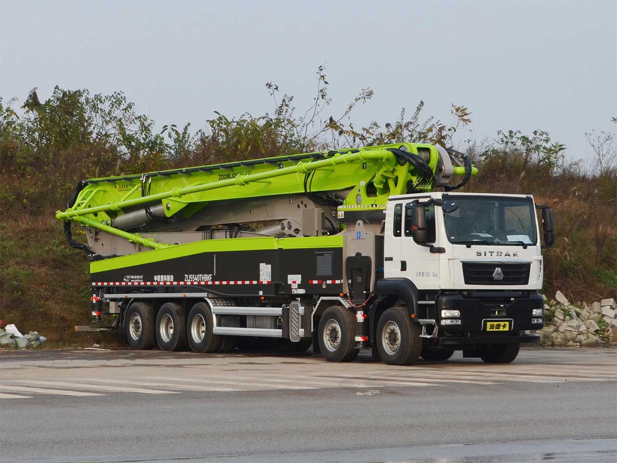 中聯(lián)牌ZLJ5540THBKF混凝土泵車