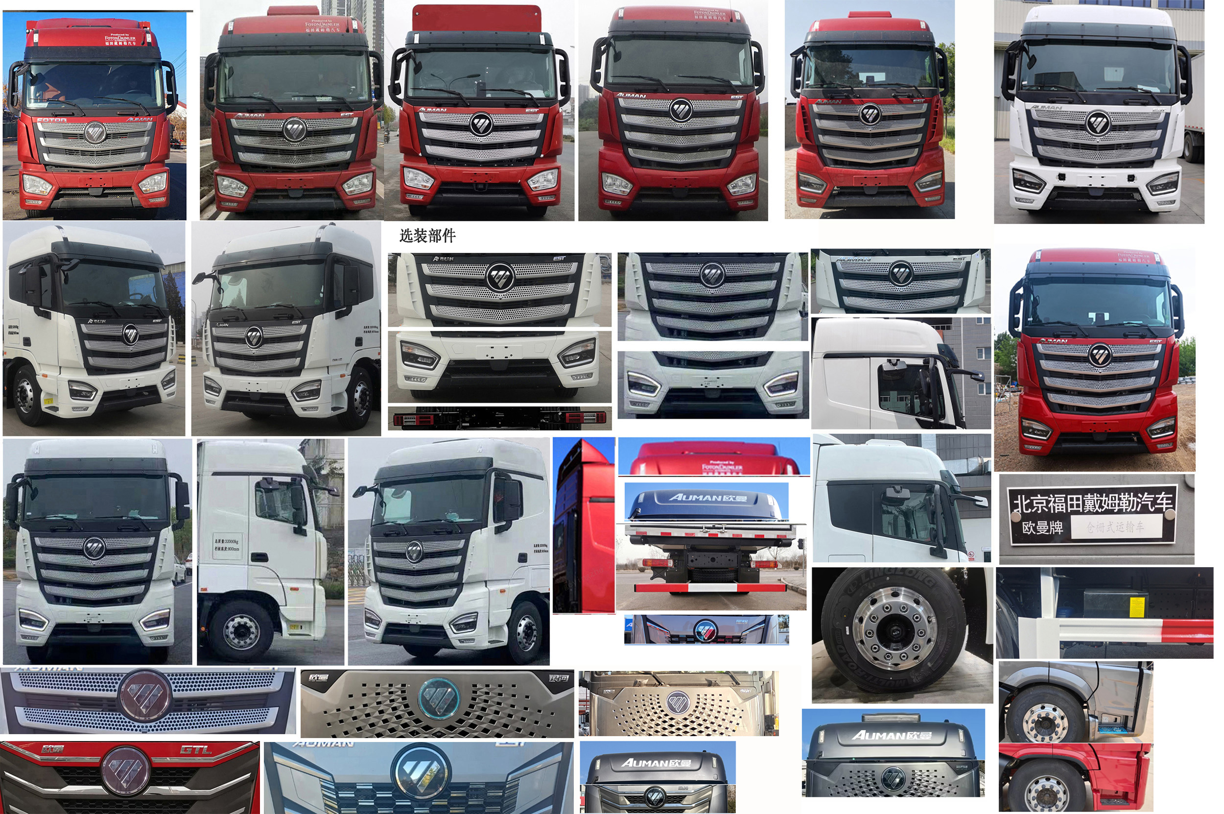 歐曼牌BJ5329CCYY6GRL-02倉柵式運輸車公告圖片