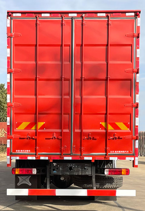 歐曼牌BJ5319XXYY6GRL-03廂式運(yùn)輸車(chē)公告圖片