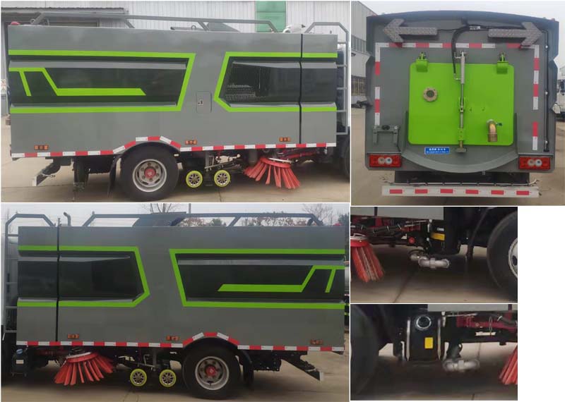 縱昂牌CLT5070TXSBJ6洗掃車公告圖片